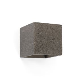 Faro Kamen - Wandleuchte - 11,5 x 11,5 x 11,5 cm - grau