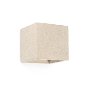 Faro Kamen - Wandleuchte - 11,5 x 11,5 x 11,5 cm - beige