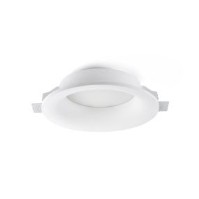 Faro Nord - Einbaustrahler - Ø 330 mm, Ø 305 mm Einbaugröße - inkl. 18W LED - mattweiß