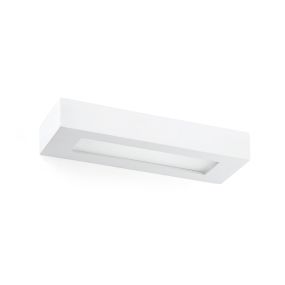 Faro Olaf - Wandleuchte - 36 x 9,5 x 6 cm - matt weiß