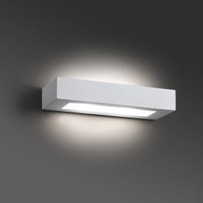 Faro Olaf - Wandleuchte - 36 x 9,5 x 6 cm - matt weiß