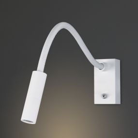 Maxlight Rider - Wandleuchte - 7 x 46 x 10 cm - 3W LED inkl - weiß