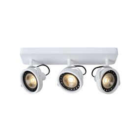 Lucide Tala LED - Aufbaustrahler 3L - 45 x 12 x 20 cm - 3 x 12W dimmbare LED inkl. - weiß
