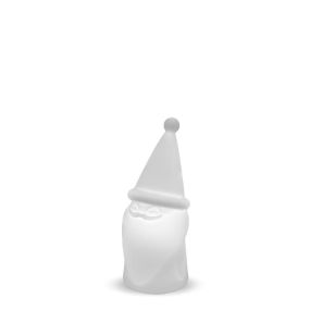 New Garden Amelio - RGB solarbetriebene Tischleuchte mit Fernbedienung - 41 x 19 x 18 cm - IP65 - weiß