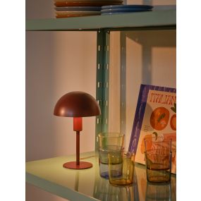 Nordlux Ellen Mini - Tischleuchte - Ø 16 x 25 cm - bordeaux