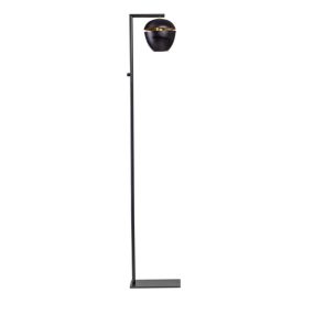 ETH Claire - stehleuchte - 29 x 19 x 150 cm - schwarz und messing