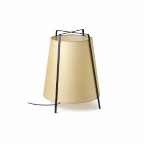 Faro Akane - Stehleuchte - Ø 48,5 x 59,5 cm - beige und schwarz