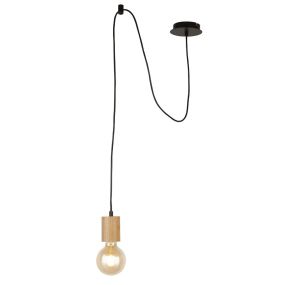 Searchlight Spinny - Pendelleuchte - Ø 12 x 207 cm - mattschwarz