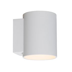 Zuma Line Sola WL Round Next - Wandleuchte - 10,2 x 8 x 9,8 cm - weiß