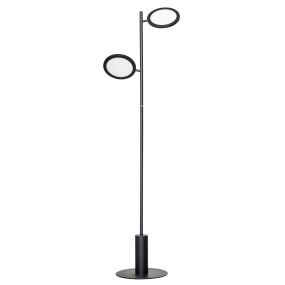 ETH Felson - stehleuchte - 160 cm - 14W dimmbare LEDs inkl. - schwarz