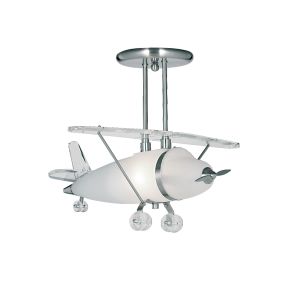 Searchlight Novelty - Pendelleuchte - 49 x 47 - 39 cm - silber