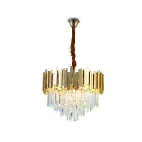 ONE Light Retro Classic Range - Hängeleuchte - Ø 55 x 120 cm - Messing