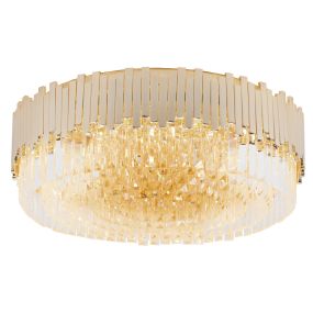 Maxlight Trend - Deckenleuchte - Ø 60 x 22 cm - gold