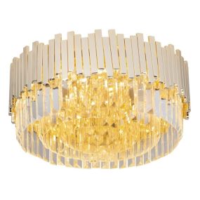 Maxlight Trend - Deckenleuchte - Ø 45 x 22 cm - gold