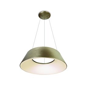 ONE Light Mushroom - Hängeleuchte - Ø 60 x 218,5 cm - 60W LED inkl. - gebürstetes Gold