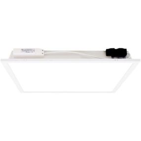 Integral LED - Low Panel - LED-Einbaupanel - 59,6 x 59,6 x 6,5 cm - 23W LED inkl - IP44 - weiß
