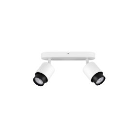 Nova Luce Ison - Aufbaustrahler 2L - 40 x 17 x 14 cm - Sand Weiß