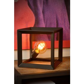 Lucide Thor - Tischleuchte - 25 x 25 x 25 cm - Eisen grau