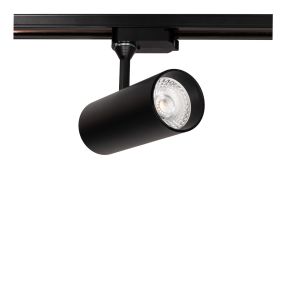 Projectlight Gemini - Stromschienenstrahler - 6,5 x 12 x 18 cm - 13W dimmbare LED inkl - schwarz und gold