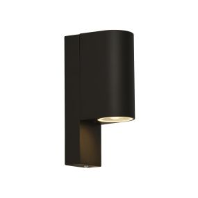 Searchlight Plymouth - Außenwandleuchte mit Tag-/Nachtsensor - 6,6 x 21,5 cm - IP44 - schwarz