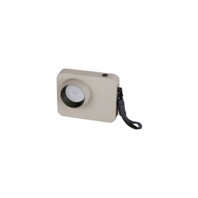 Nova Luce Kedros - Tischleuchte -  14 x 11 x 5 cm - 3W dimmbar LED inkl. - beige