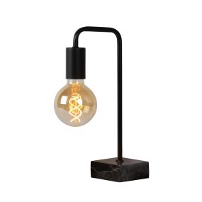 Lucide Lorin - Tischleuchte - 35cm - schwarz