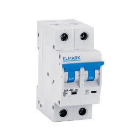 Elmark-Schutzschalter - 2-polig - 20A - 6kA