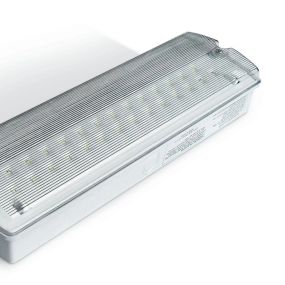 ONE Light Emergency LED Wand- und Deckenleuchte - 35,2 x 11 x 6,5 cm - 7W LED inkl. - IP65 - weiß