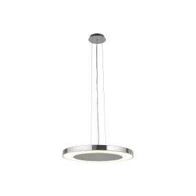 Searchlight Lexi - Pendelleuchte - Ø 50 x 122 cm - 36W dimmbare LED inkl - Chrom