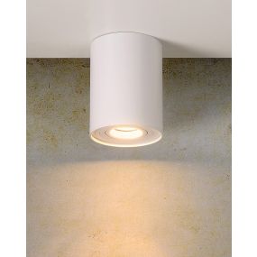 Lucide Tube - Aufbaustrahler - Ø 9,6 x 12,5 cm - weiß
