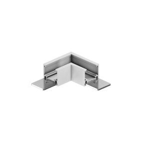 VK Lighting Eiva - magnetisches Schienensystem - Horizontales Aufbauwinkelprofil - 7,2 x 7,2 x 2,3 cm - DALI dimmbar - weiß