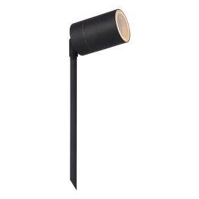 Lucide Arne - Bodenstrahler auf Erdspieß - Ø 6,3 x 36 cm - 5W LED inkl. - IP44 - schwarz