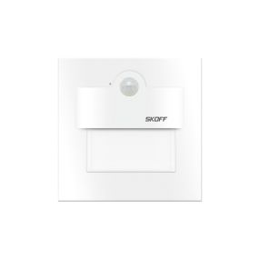 Skoff Tango LED - Wandeinbauleuchte mit Bewegungsmelder - 73 x 73 mm - 230V - weiß - 3000K
