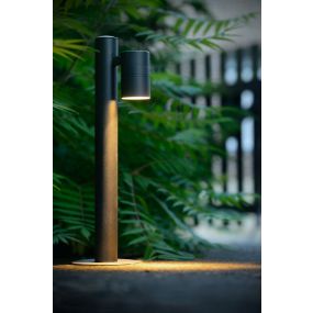 Lucide Arne 1 - Gartenleuchte - 50 cm - 5W LED inkl. - IP44 - schwarz
