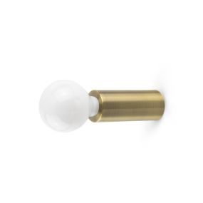 Faro Ten - Decken-/Wandleuchte - Ø 6 x 14 cm - satiniertes Gold