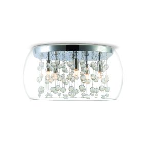 ONE Light Classic - Deckenleuchte - Ø 40 x 25 cm - Chrom