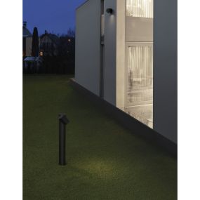 Nova Luce Focus - Gartenleuchte - 13,8 x 6,8 x 55 cm - IP54 - schwarz