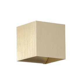 Searchlight Cube - Wandleuchte - 9,7 x 9,7 x 9,7 cm - gold