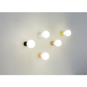 Faro Ten - Decken-/Wandleuchte - Ø 6 x 7 cm - satiniertes Gold