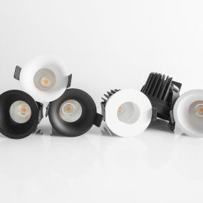 Nova Luce Petit - Einbaustrahler - Ø 62 mm, Ø 55 mm Einbaumaß - 9W LED inkl. - IP42 - sandweiß
