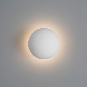 Nova Luce Netune - Wandleuchte - 11 x 9,6 x 11 cm - 6W LED inkl. - weiß