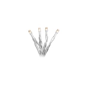 Konstsmide - Batteriebetriebene LED-Lichterkette - 335 cm - 20 x 0,06W inkl - warmweiße Lichtfarbe - transparent