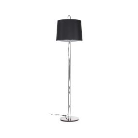 Faro Montreal - Stehleuchte - 160 cm - Chrom und Schwarz