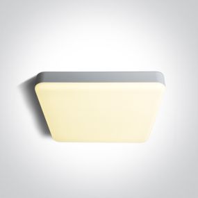 ONE Light Plafo - Deckenleuchte - 35 x 35 x 5,5 cm - 35W LED inkl. - IP65 - weiß