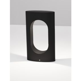 Nova Luce Portal - Gartenleuchte - 17,8 x 30 x 6,9 cm - 14W LED inkl. - IP54 - dunkel anthrazit