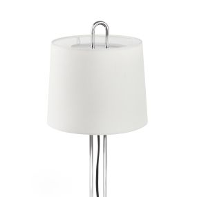 Faro Montreal - Tischleuchte - Ø 25 x 54 cm - weiß