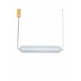 Nova Luce Klelia - Hängelampe - 97 x 120 x 15 cm - 40W dimmbar LED inkl. - messing gold