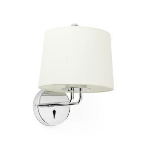 Faro Montreal - Wandleuchte - 21,5 x 19 x 32 cm - weiß und chrom