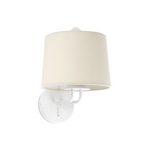 Faro Montreal - Wandleuchte - 21,5 x 19 x 32 cm - weiß und beige