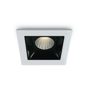 ONE Light Shop Square Boxes - Einbaustrahler - 45 x 45 mm, 36 x 36 mm Einbaumaß - 2W dimmbare LED inkl. - weiß